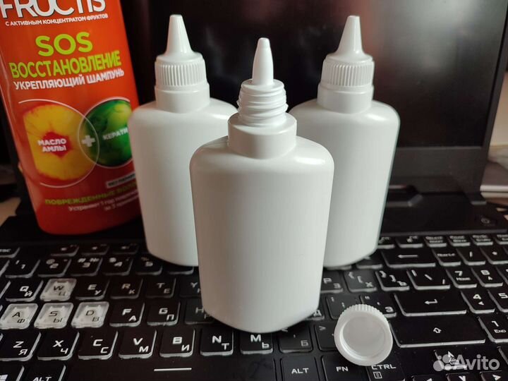 Флаконы пустые для поездки 100мл