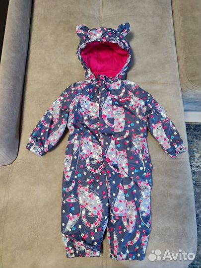 Комбинезон демисезонный 74 80 для девочки