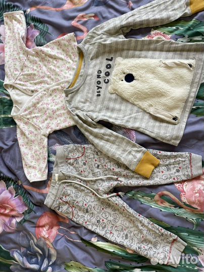 Пакет вещей на девочку 86-92 рост