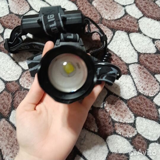 Мощный налобный фонарь