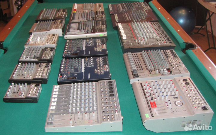 Микшерный пульт 17шт Микшер Yamaha Behringer Alto