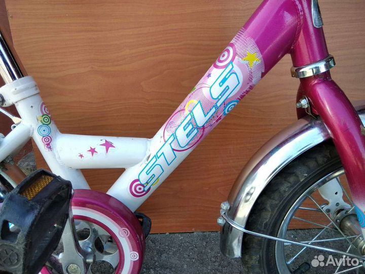 Детский велосипед с ручкой бу