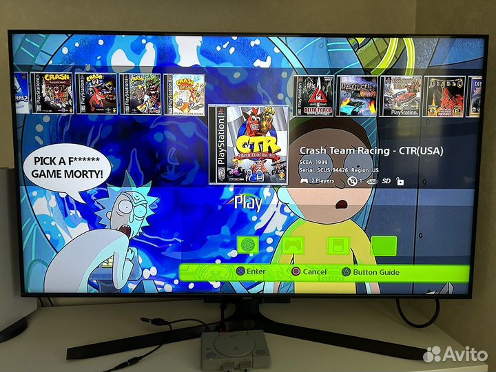 Sony playstation classic (прошитая)