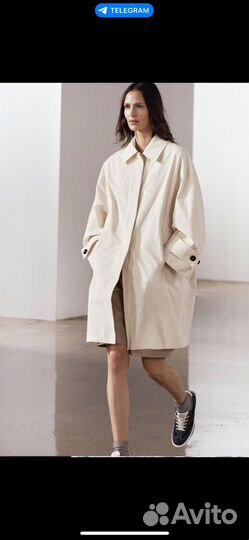 Тренч zara женский