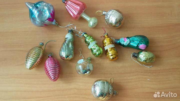 Елочные игрушки СССР