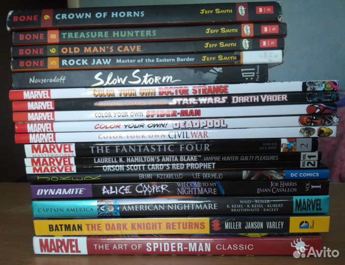 Англоязычные оригинальные комиксы