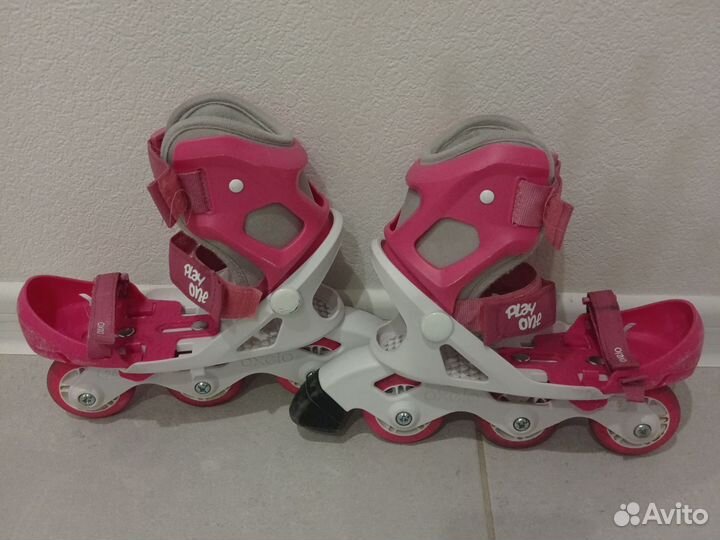 Роликовые коньки детские раздвижные