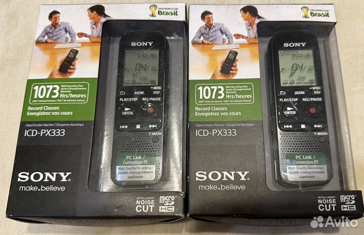 Цифровой диктофон Sony ICD-PX333 Новый