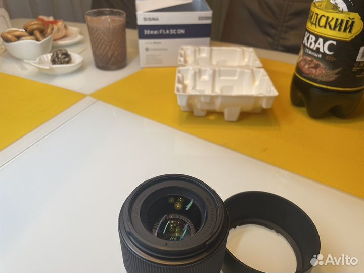 Объектив sigma 30 mm 1.4 sony e