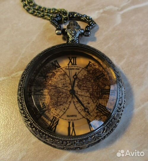 Часы Морской стиль карманные с цепочкой