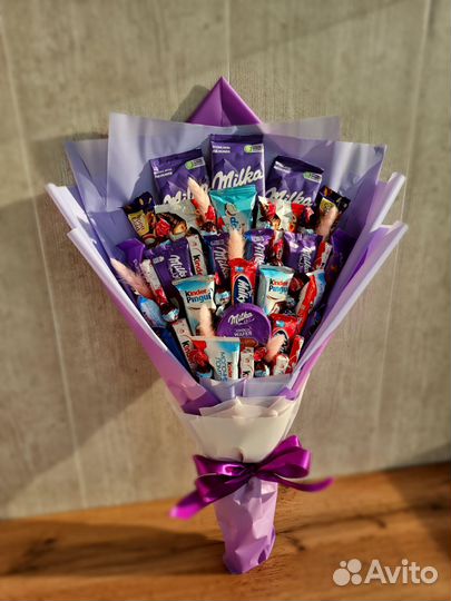 Сладкий букет из конфет/подарок на день Рождения