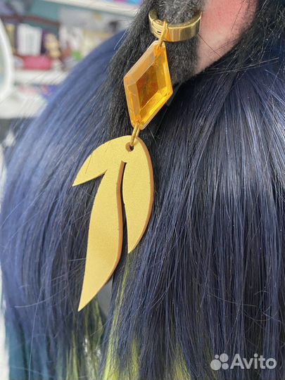 Парик, Сережка, Хвост на Тигнари Genshin impact