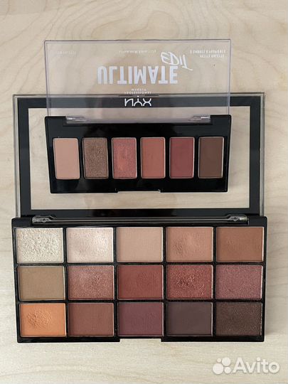 Палетка теней revolution, nyx