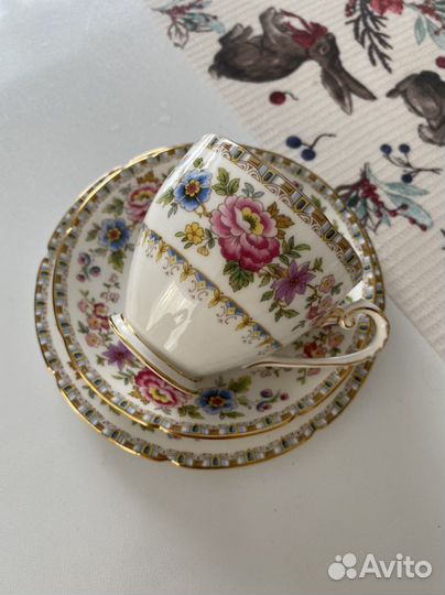 Чайная тройка Англия Винтаж