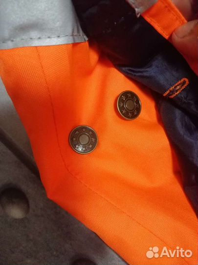 Рабочий сигнальный комбинезон Planam