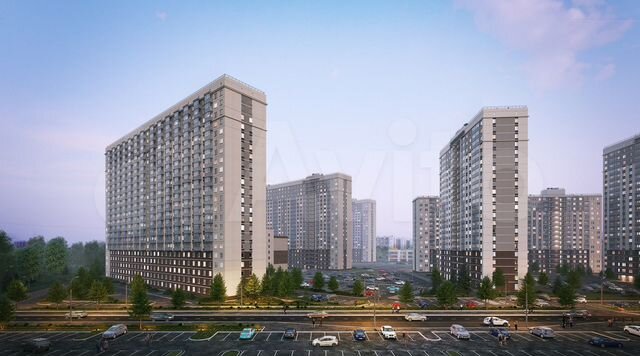 4-к. квартира, 53,7 м², 5/22 эт.