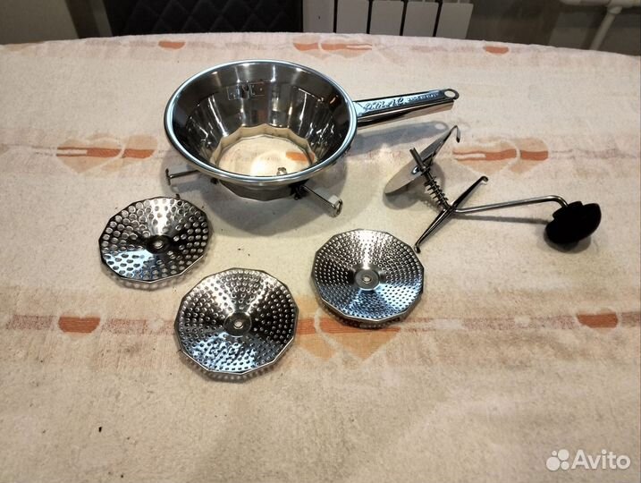 Протирка овощей, фруктов, ягод