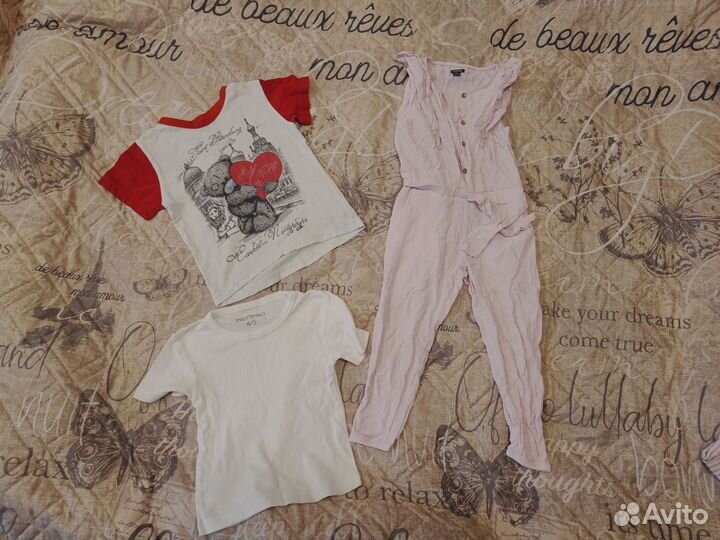 Вещи для девочки пакетом 92-104