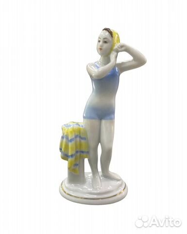 Статуэтка "Юная купальщица" лфз купить в Кемерово | Хобби и отдых | Авито