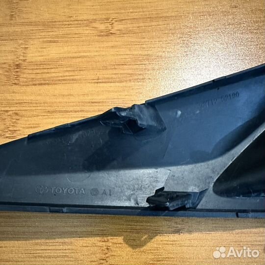 Заглушки противотуманных фар Toyota Aqua 2017-2020