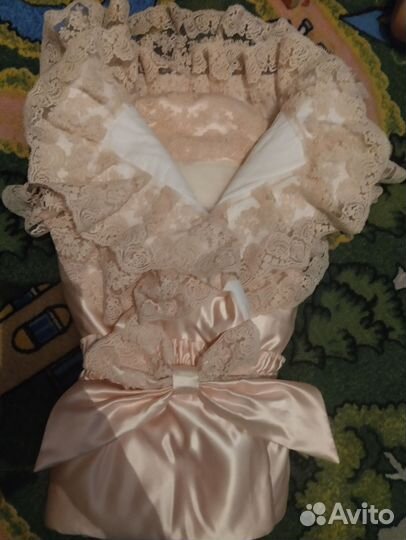 Конверт на выписку зимний для девочки