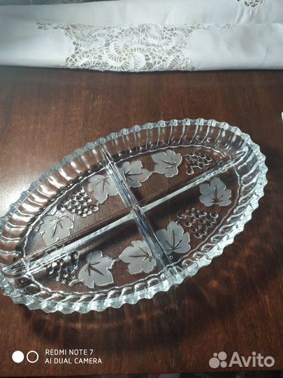 Ваза хрустальная СССР