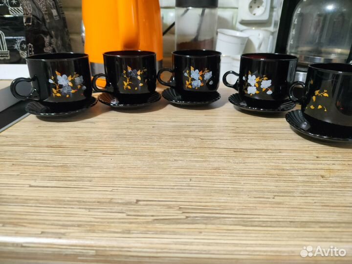 Чашка с блюдцем(сервиз)