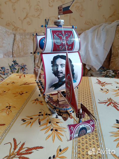 Модели парусников. Размер 50 см. - 40см