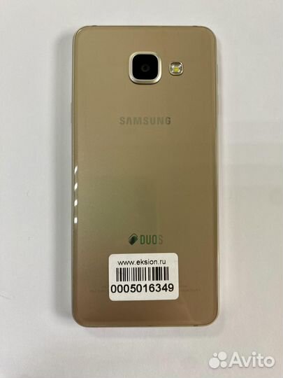 Samsung Galaxy A3 (2016) SM-A310F/DS, 16 ГБ