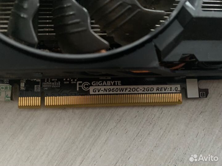 Видеокарта GTX 960 2gb