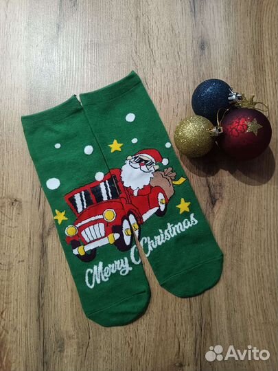 Новогодние носки