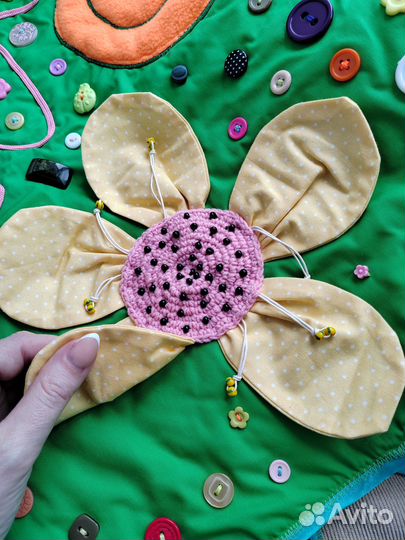 Массажный развивающий коврик