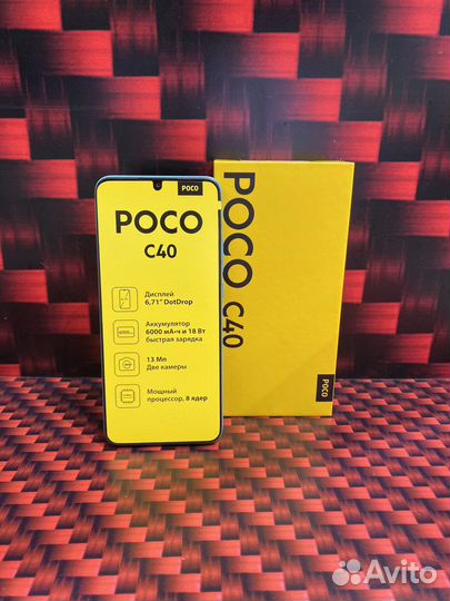 Poco C40 4/64Gb Green NEW