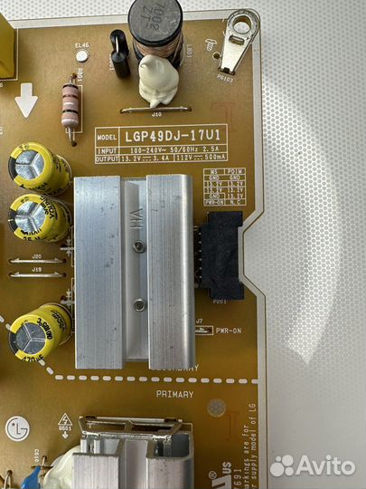 Блок питания EAX67189201 (1.6)