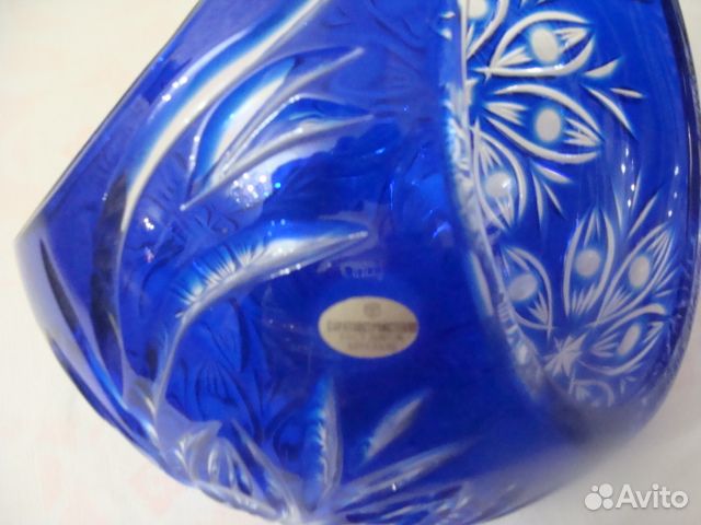 Хрусталь, стекло cobalt. Сталинский ампир