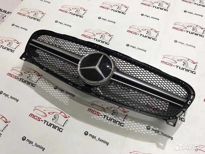 Решетка GLA в стиле AMG 45 Chrome 17-19 Дистроник