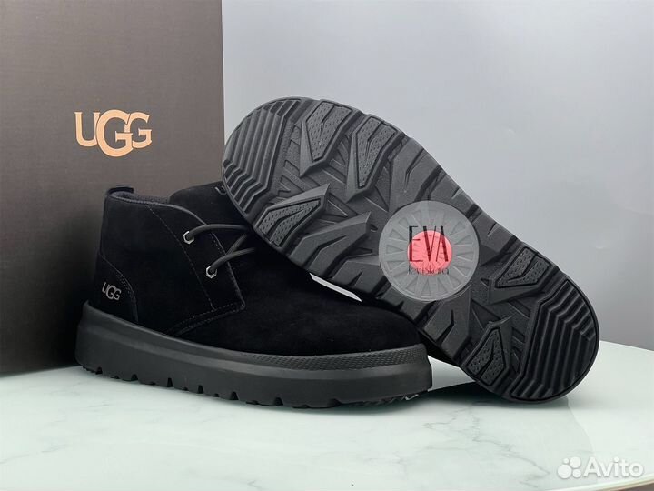 Мужские ботинки Ugg Mens Burleigh Chukka Black