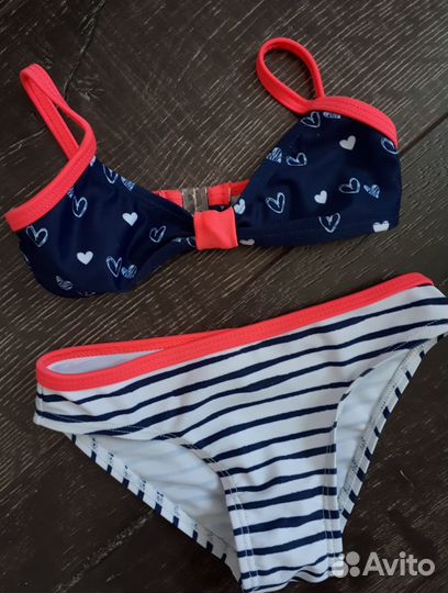 Купальник детский раздельный для девочки 18 мес