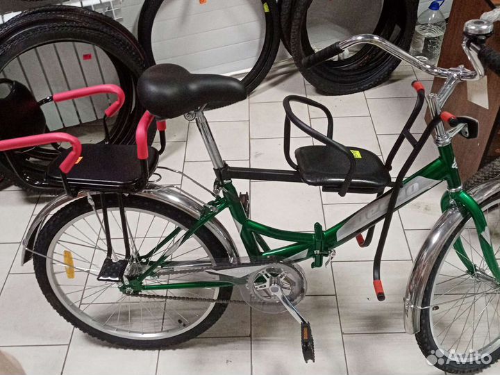 Кресло для перевозки детей на велосипеде