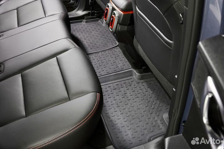 Резиновые коврики с бортом Volkswagen Jetta 2011-2