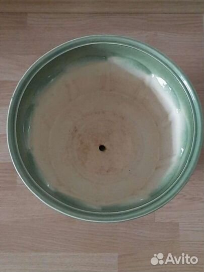 Цветочный керамический горшок