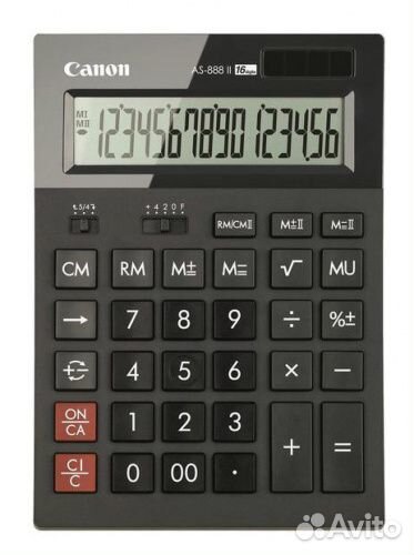 Калькулятор Citizen SDC-444/888TCanon AS-888