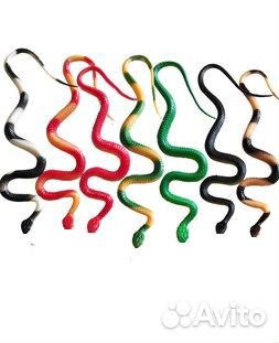 Рыболовная приманка силиконовые змеи