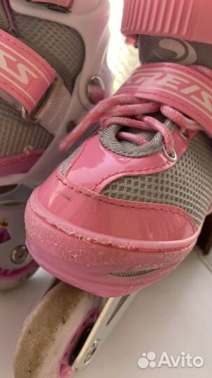 Ролики детские с защитным комплектом 26-29