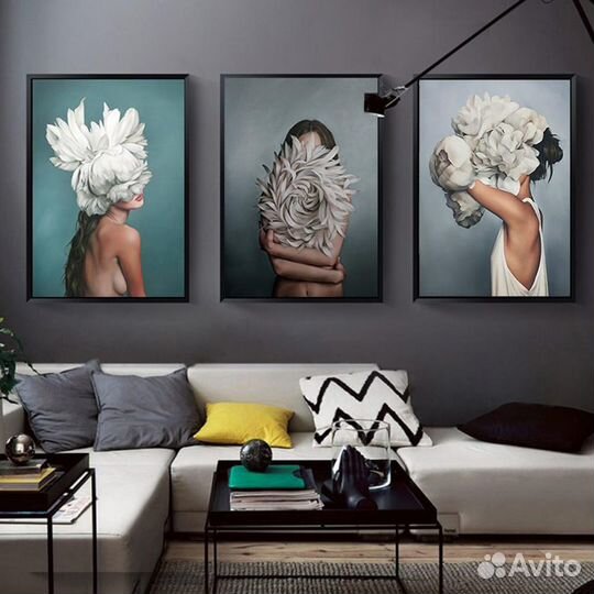 Портрет по фото постер на холсте картина на холсте