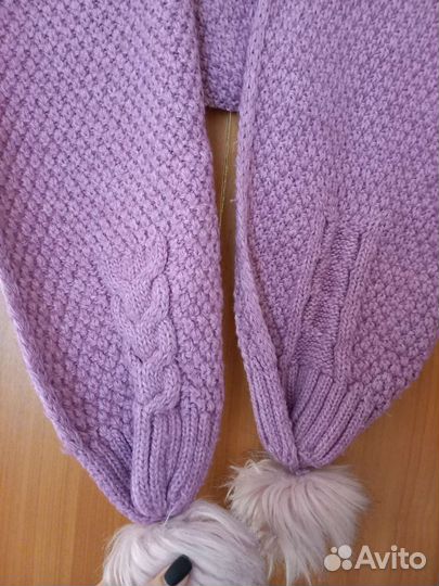 Комплект шапка и шарф