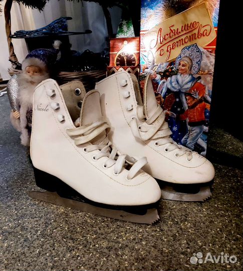 Коньки фигурные детские 31 размер