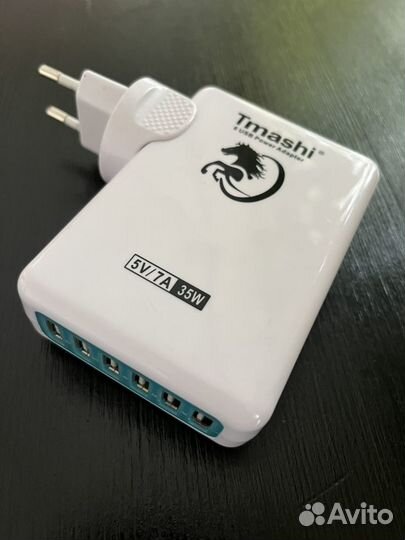 Зарядное устройство 35w, 6usb - для смартфонов