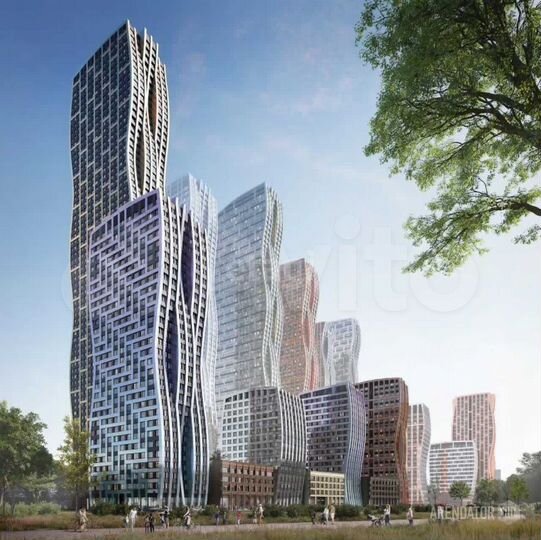 1-к. квартира, 33 м², 14/69 эт.