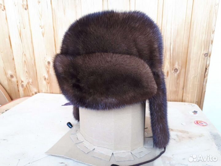 Шапка норковая женская